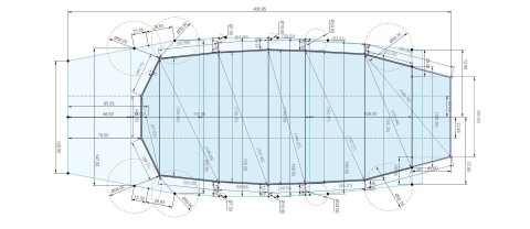 The area to build the upper deck on.