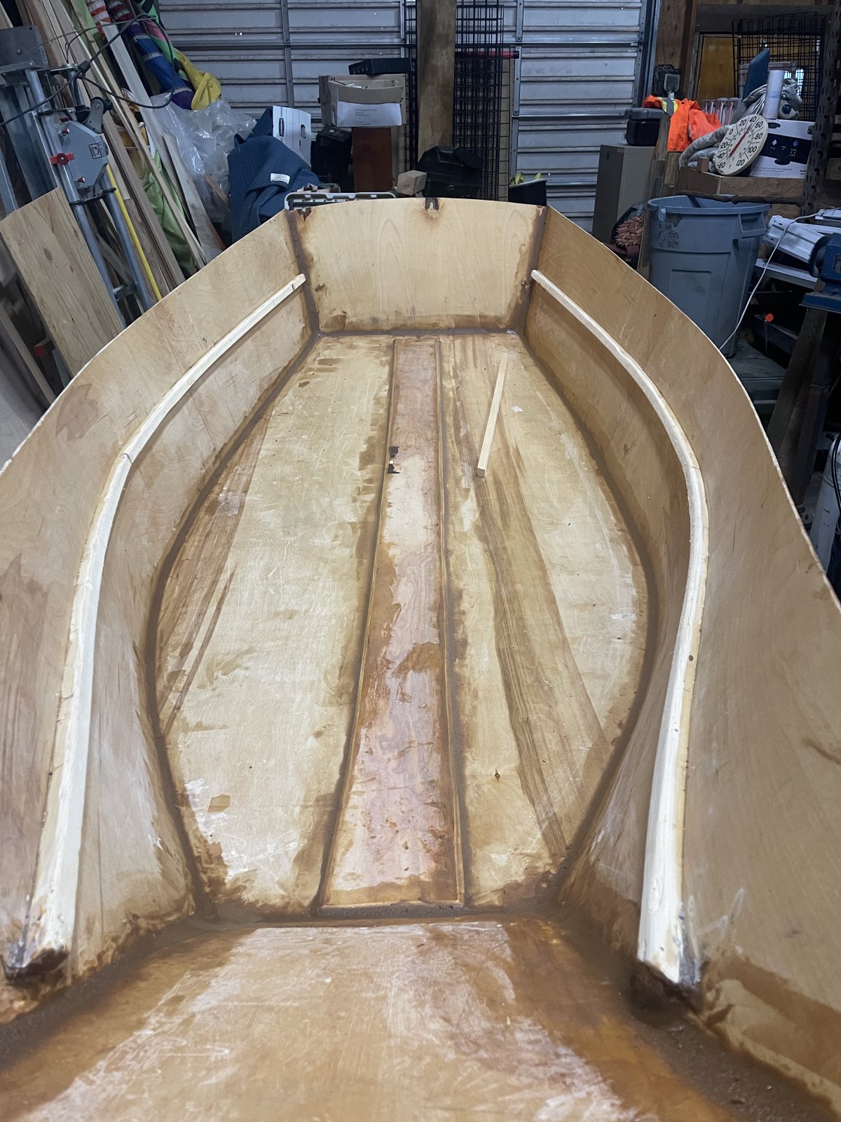 Sealing the hull